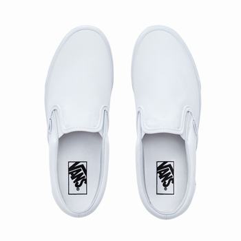 Panske Slip On Tenisky Vans Classic Biele VA90JVOYS